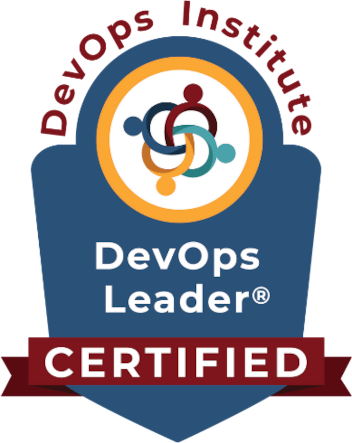 devops institute's DevOps Leader Certification badge